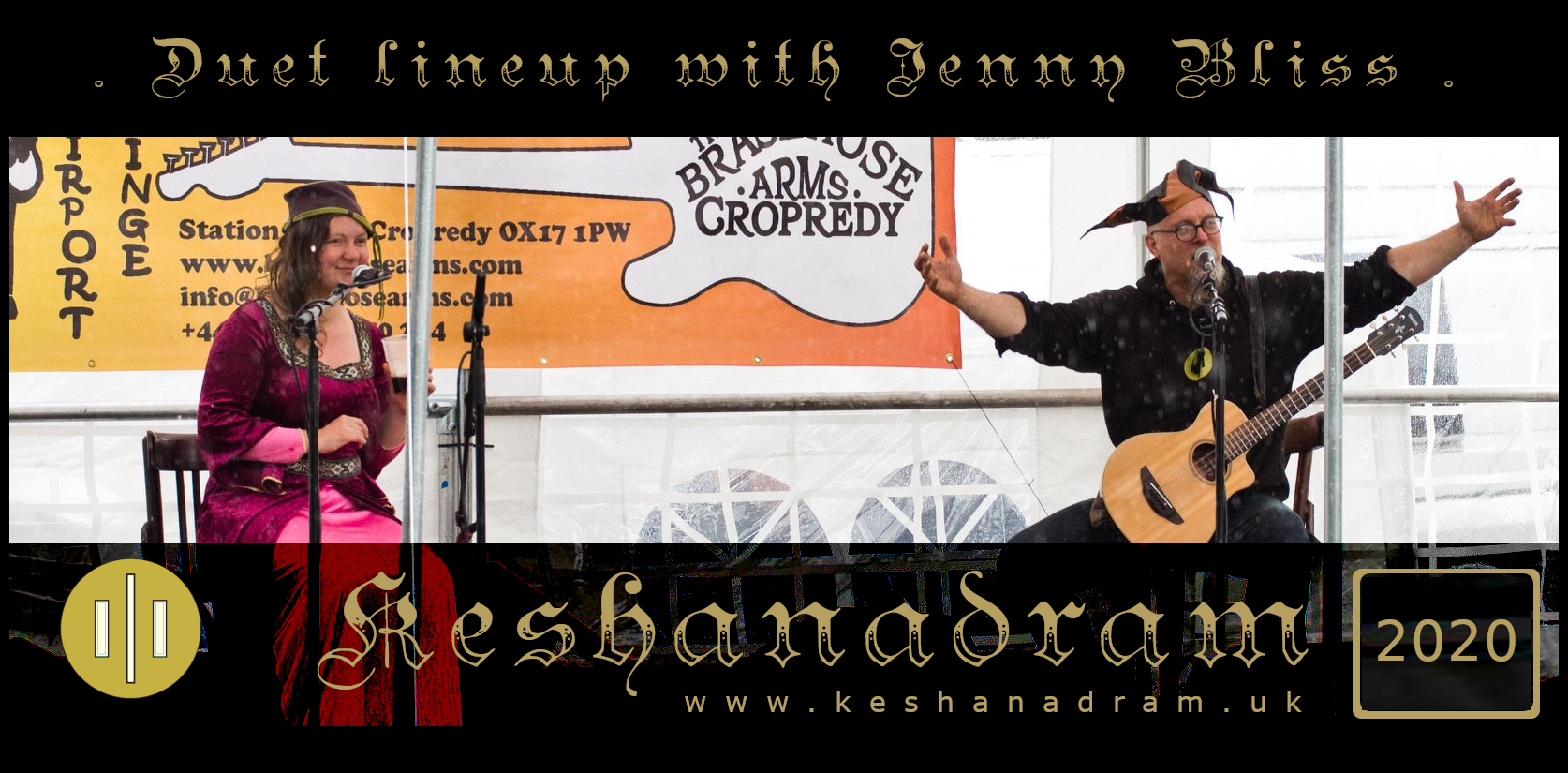 Keshanadram: Duet Lineup with Ash Mandrake & Jenny Bliss